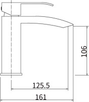 Смеситель для раковины Fashun A51118-21 бронза