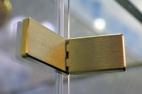 Душевая дверь в нишу Cezares Bellagio BELLAGIO-B-12-120-C-BORO 120 см, брашированное золото