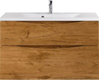 Мебель для ванной комнаты BelBagno Marino H60 rovere nature, 100 см