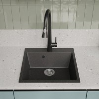 Мойка кухонная Domaci Болонья М-42-007 антрацит