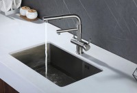 Смеситель для кухни Zorg Sanitary SZR-3216 хром
