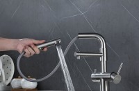 Смеситель для кухни Zorg Sanitary SZR-3216 хром