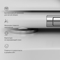 Комплект  Унитаз подвесной AM.PM X-Joy S FlashClean C85A1702SC с микролифтом, белый + Система инсталляции для унитазов Grohe Rapid SL 38772001, 3 в 1
