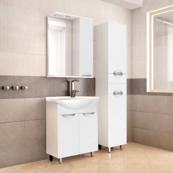 Мебель для ванной комнаты Style Line Жасмин 60 белая