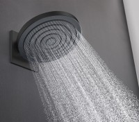 Верхний душ Hansgrohe Pulsify S 260 2jet 24150670 матовый черный