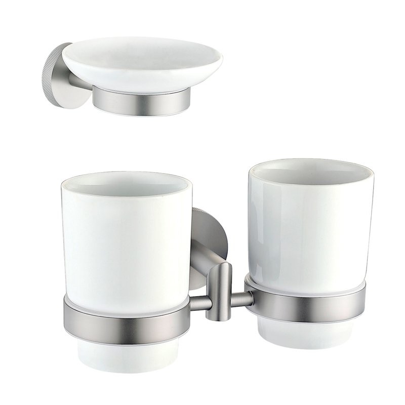 Набор Стакан Allen Brau Priority 6.31003-BN + Мыльница 6.31005-BN