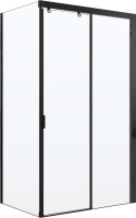Душевой уголок Ceruttispa Marbella 120B-R 120x80, профиль черный