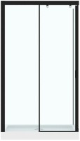 Душевой уголок Ceruttispa Marbella 120B-R 120x80, профиль черный