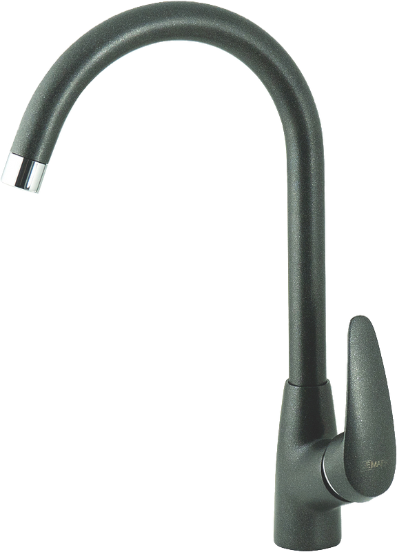 Смеситель для кухни Lemark Linara LM0405PAN антрацит