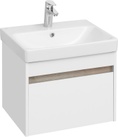 Тумба с раковиной AQUATON Марти 55 ясень шимо