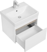 Тумба с раковиной AQUATON Марти 55 ясень шимо