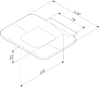 Набор Стакан AM.PM Inspire 2.0 A50A34322 + Мыльница A50A34222