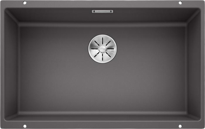 Комплект Мойка Blanco Subline 700-U темная скала + Измельчитель Bort Alligator