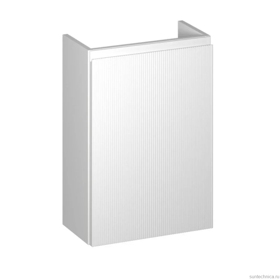 Тумба с раковиной Wellsee WC Area 221801000 40 см, цвет матовый белый