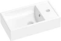 Тумба с раковиной Wellsee WC Area 221801000 40 см, цвет матовый белый Тумба с раковиной Wellsee WC Area 221801000 40 см, цвет матовый белый