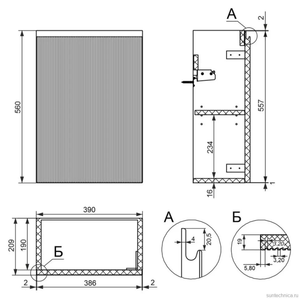 Тумба с раковиной Wellsee WC Area 221801000 40 см, цвет матовый белый