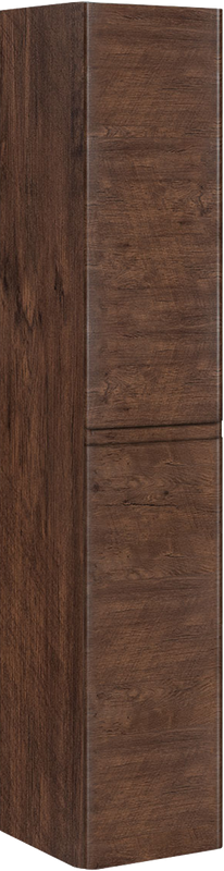 Шкаф пенал для ванной Vincea Vico темный дуб