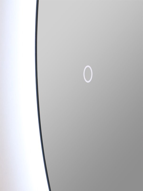 Зеркало CONTINENT Led Jill 80х120 см, сенсорное, с холодной подсветкой