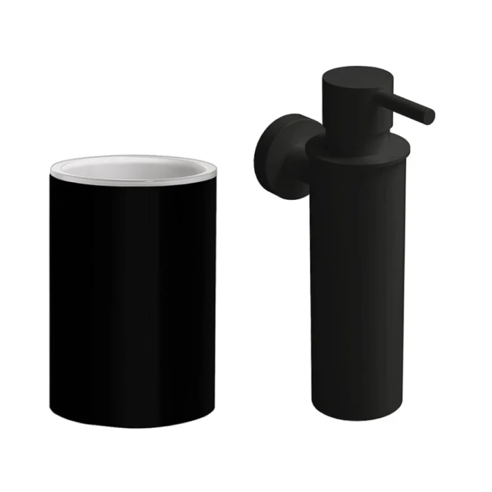 Набор Стакан Colombo Design Plus W4941.NM + Дозатор W4981.NM