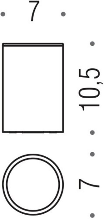 Набор Стакан Colombo Design Plus W4941.NM + Дозатор W4981.NM