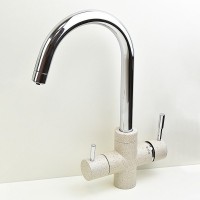 Смеситель для кухни Paini Cox 7894643CR3V11L2KM granite avena