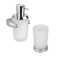 Набор Стакан Colombo Design Road B80410CR-VAN + Дозатор B93380CR-VAN Набор Стакан Colombo Design Road B80410CR-VAN + Дозатор B93380CR-VAN