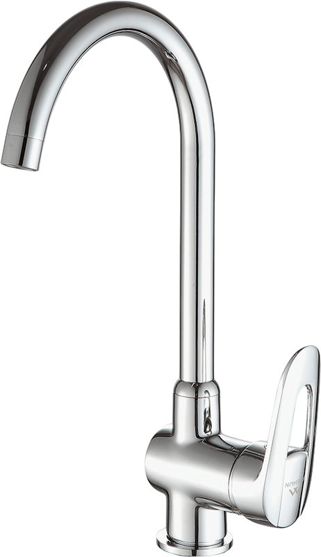 Смеситель для кухни Fashun A4007 хром