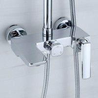 Душевая стойка BOND Cube B02-9400 хром