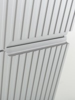 Шкаф-пенал для ванной Cezares Duet-n 40 подвесной, жемчужный серый