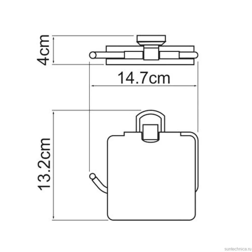 Набор Держатель Wasserkraft Oder K-3025 + Ершик K-3035