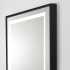 Зеркало BelBagno Kraft SPC-KRAFT-685-885-TCH-WARM-NERO черное, с подогревом