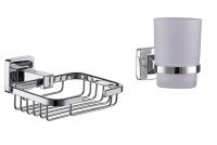 Набор Мыльница Fashun A26 A2602-1 + Стакан A2606 Набор Мыльница Fashun A26 A2602-1 + Стакан A2606