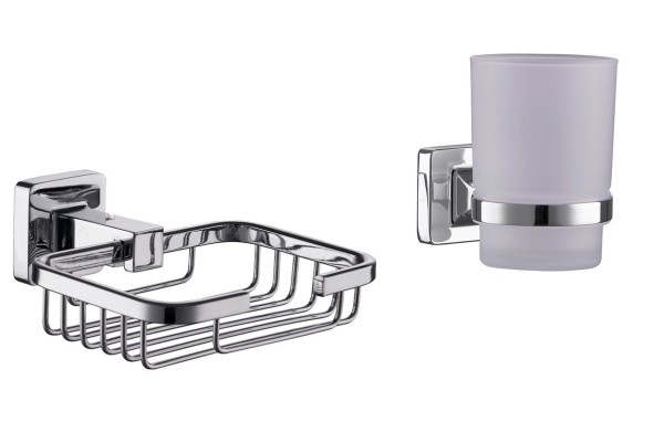 Набор Мыльница Fashun A26 A2602-1 + Стакан A2606