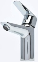 Смеситель для раковины AQUAme Prato AQMP6111 с донным клапаном, хром