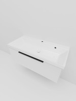 Тумба под раковину La Fenice SIMPLA Bianco белая 100 см