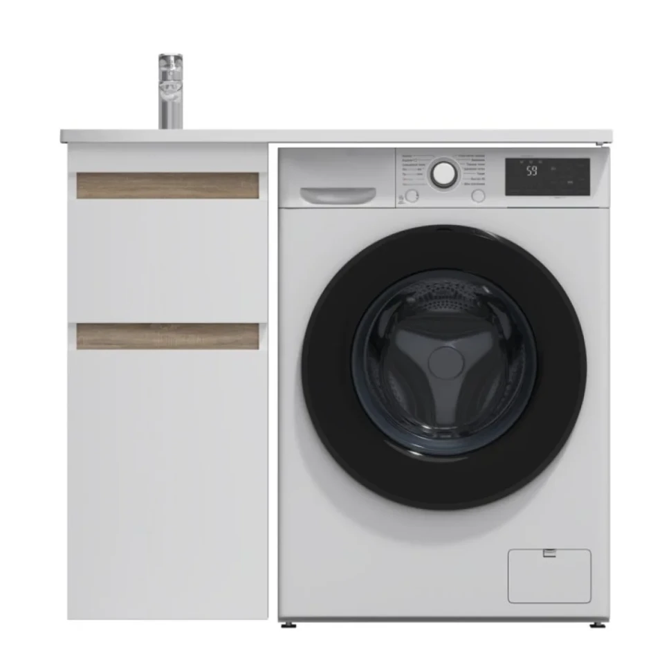 Тумба с раковиной AM.PM X-Joy 40 L под узкую стиральную машину
