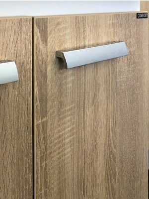 Мебель для ванной комнаты Comforty Рига 70 подвесная, дуб сонома