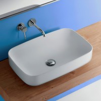 Накладная раковина Kerasan Tribeca 514130 60x38 см, белый матовый