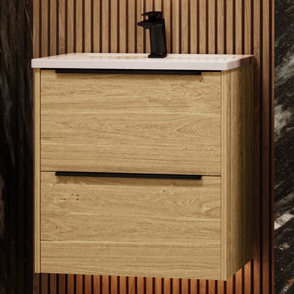 Тумба под раковину La Fenice Tesoro 60 дуб небраска натуральный