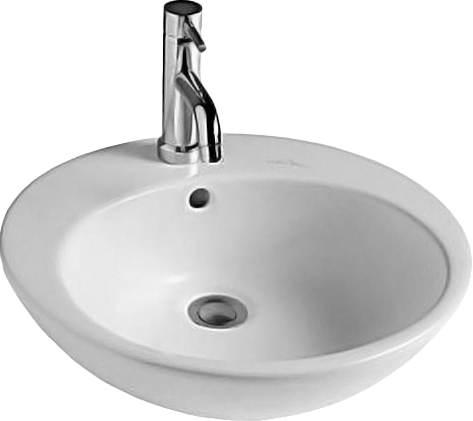 Накладная раковина Hatria Happy hour Y0M601 белая