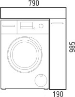 Тумба с раковиной Corozo Лео 20 Тумба с раковиной Corozo Лео 20
