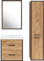 Тумба с раковиной ASB-Mebel Монца 60 дуб золотой Тумба с раковиной ASB-Mebel Монца 60 дуб золотой