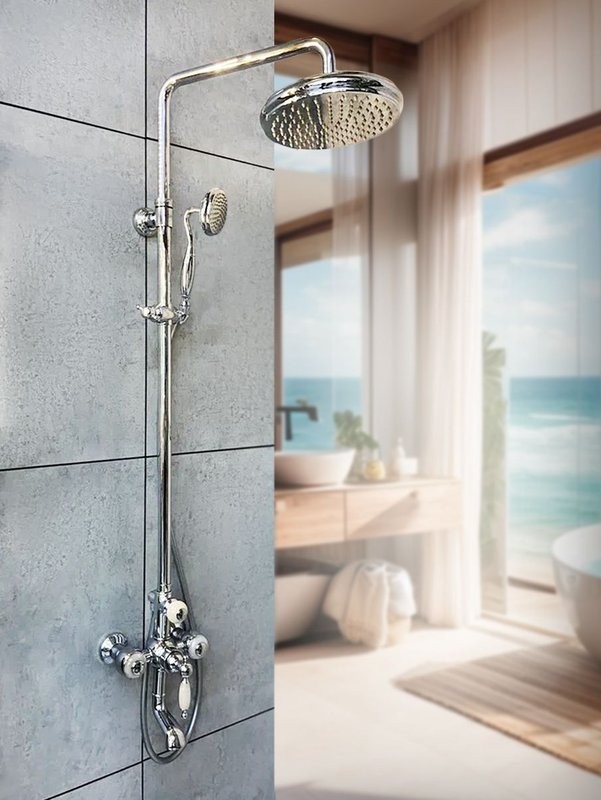 Душевая стойка AltroBagno Opera 030205 Cr хром