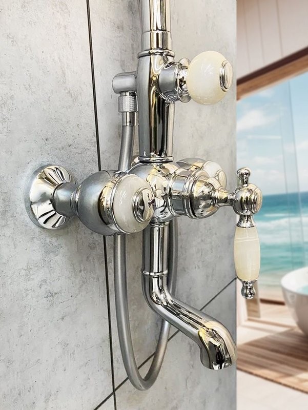 Душевая стойка AltroBagno Opera 030205 Cr хром