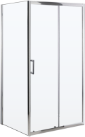 Душевой уголок BelBagno Uno 195 AH 1 100/80 C Cr профиль хром, стекло прозрачное