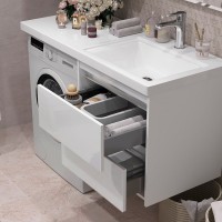 Мебель для ванной комнаты Opadiris Фреш 56 под стиральную машину R, вар.2