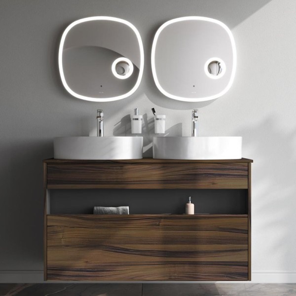 Мебель для ванной комнаты AM.PM Func 120 дуб крафт, со столешницей, раковина M8FWCC20561WG