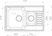 Комплект Мойка GranFest Quarz Z 21K белая + Измельчитель Bone Crusher BC 610-AS Комплект Мойка GranFest Quarz Z 21K белая + Измельчитель Bone Crusher BC 610-AS