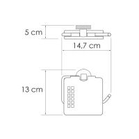 Держатель для туалетной бумаги Wasserkraft Mosel 46625 хром Держатель для туалетной бумаги Wasserkraft Mosel 46625 хром
