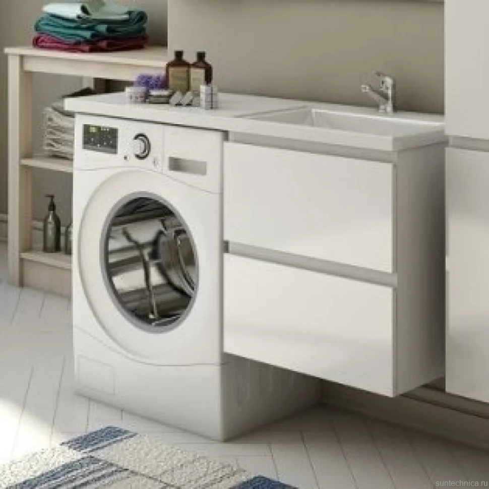Мебель для ванной комнаты Эстет Dallas Luxe 100 R подвесная, 2 ящика